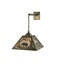 Rustic Lodge 1 - Light Armed Sconce