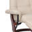 Célia Leather Swivel Recliner with Ottoman-1653340274