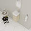 Meuble-lavabo simple 12 po avec comptoir en céramique Dewmere-977511306