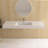 59" Wall-Mounted Bathroom Sink SMC Vessel Sink