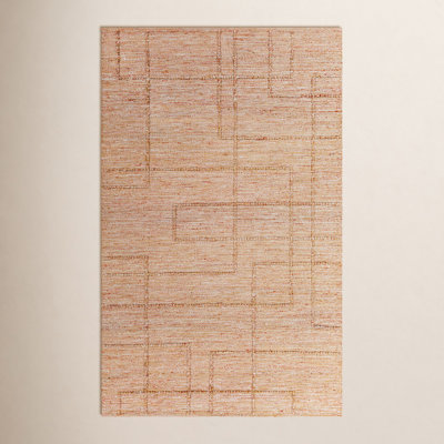 Yuna Handmade Pink Rug