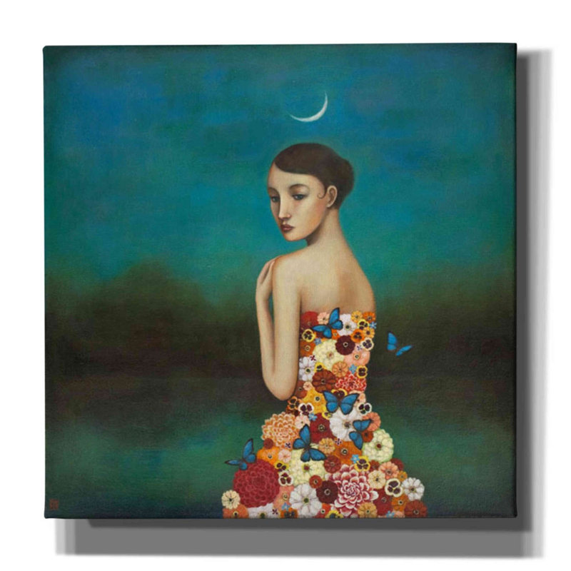 «Reflective Nature» par Duy Huynh, art mural sur toile, H 26 po x l 26 po x P 0,5 po