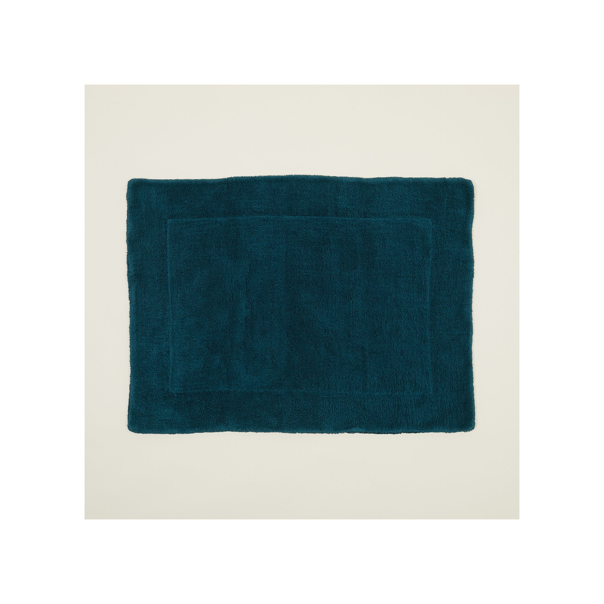 Cotton Bath Mat, Peacock