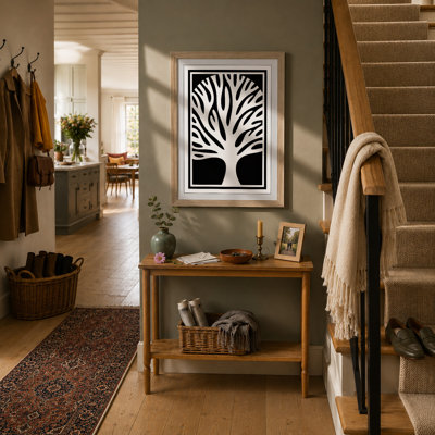 Essential Tree Minimalist - Framed Print