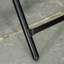 Round Glass Outdoor Bistro Table - 45 cm W 45 cm D