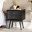Gertz 2-Drawer Solid Wood Nightstand-1224412924