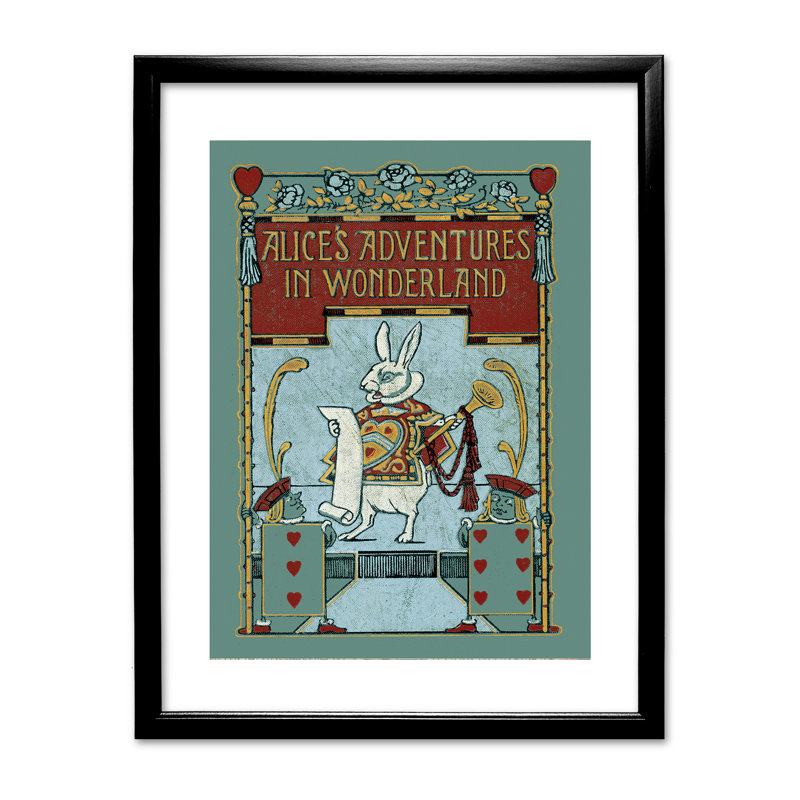 Single Picture Frame Print, Black