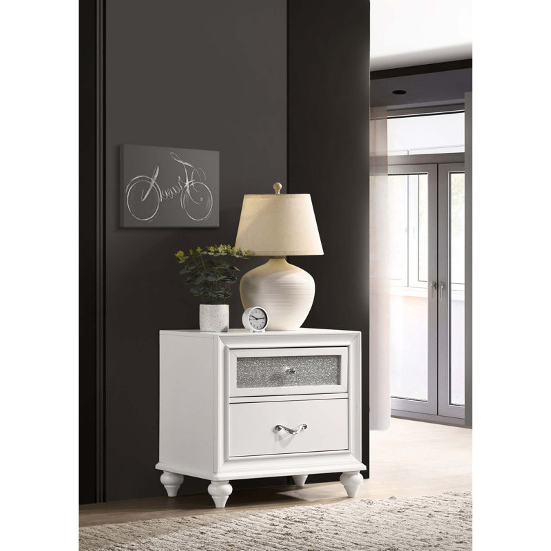 Barzini 2-Drawer Nightstand