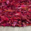 Tapis rose à poils longs Godsey-1604685663