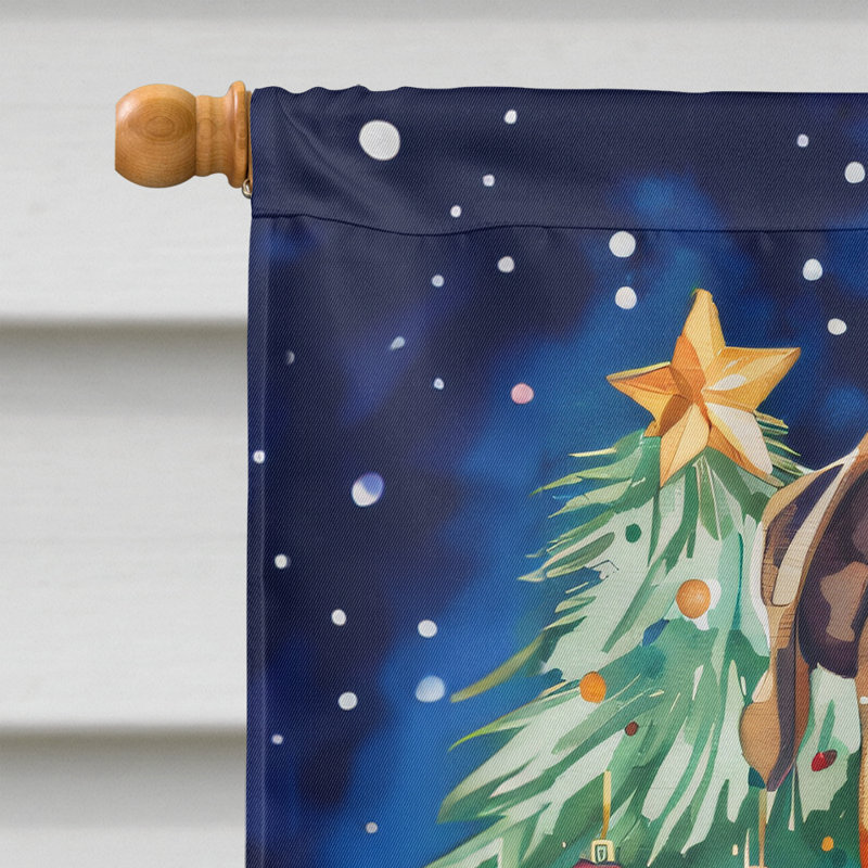 Double Sided Polyester Christmas, 40'' H x 28'' W