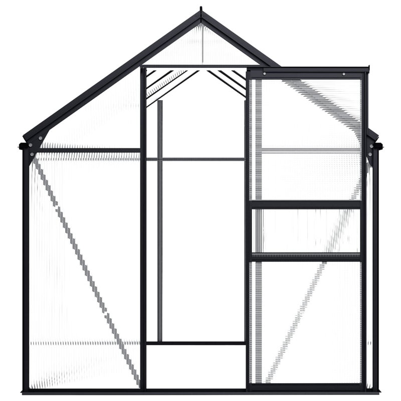 Serre l 6,23 pi x P 12,14 pi, 74.8' W x 98.4' D