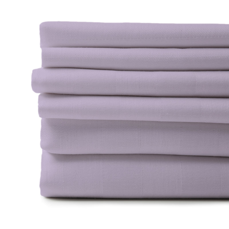 Ensemble de draps en micro-fibre, Simple, Lilas