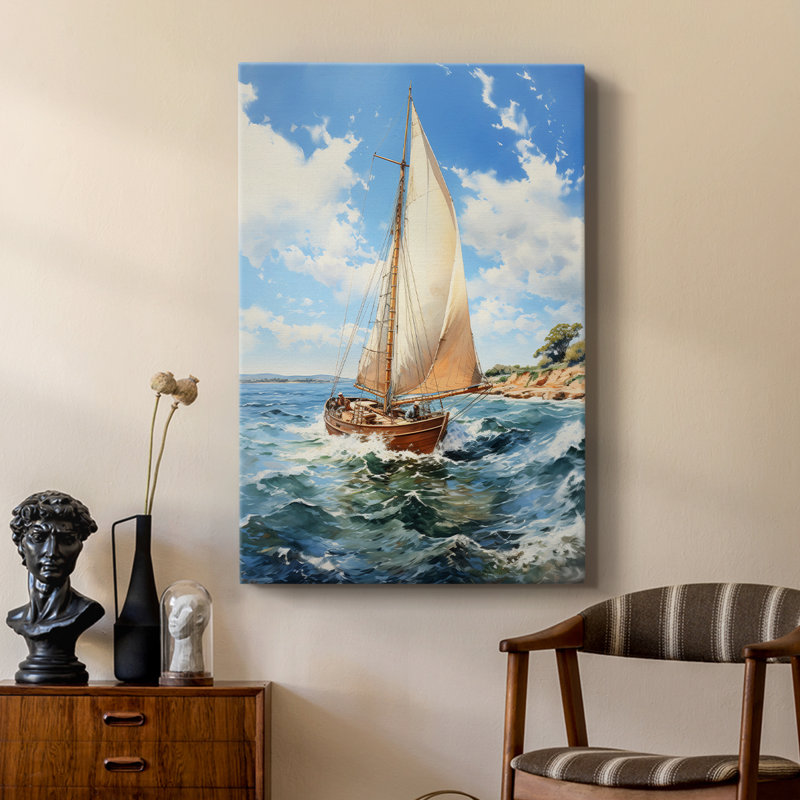 NAUTICAL Series CCSCXXIV - Cavas de galerie sur mesure, H 12 po x l 8 po