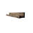Rayne Small Solid Oak 3 Piece Lipped Shelves-905110621