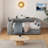 88.5" Full Size Upholstered Bed Daybed with Storage & Trundle - Velvet-1188013682