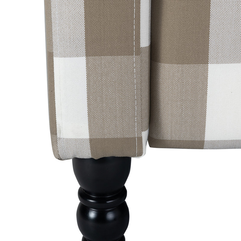 Fauteuil inclinable manuel de 27 po de largeur Sobotka, Carreauté brun clair