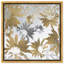 «Abstract Golden Garden Flowers», reproduction d'impression sur toile-888718451-888718454