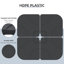 8.7kg Plastic Free Standing Umbrella Base