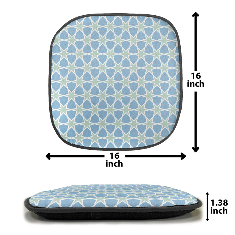 Outdoor 1.38'' Dining Chair Seat Cushion