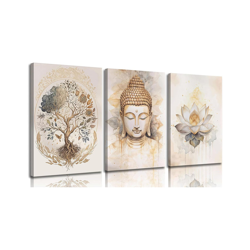3 Piece Wrapped Canvas Print