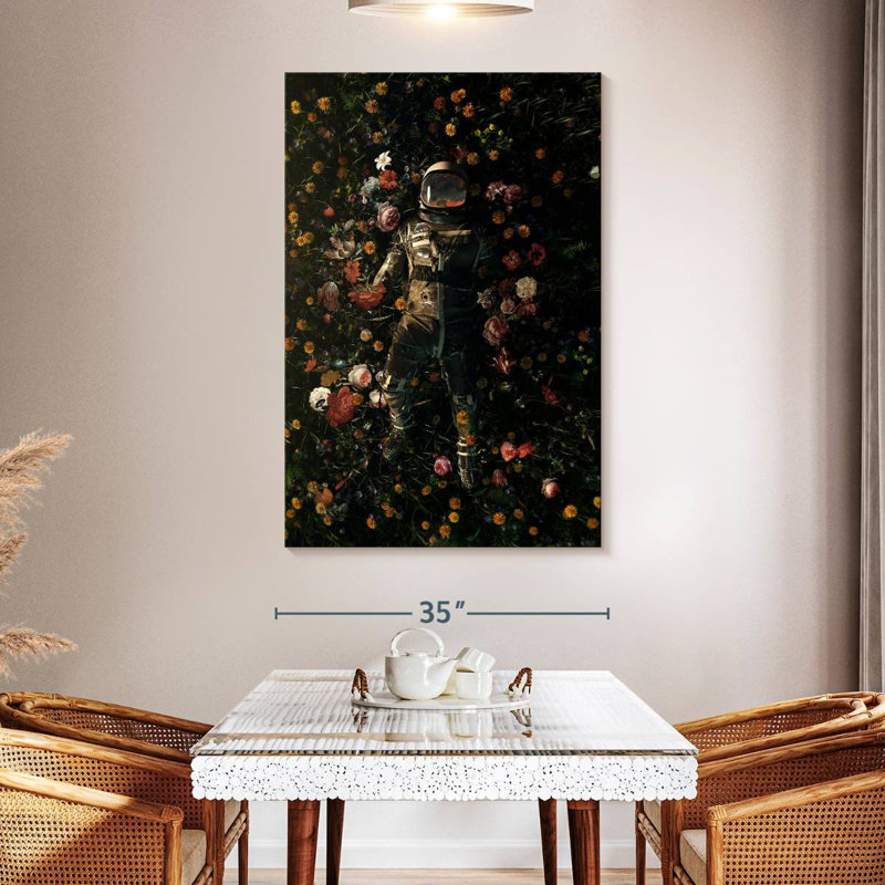 Oberle Garden Delights I, 51" H x 34" W