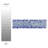 Captain Riptide 2" x 7-7/8" Ceramic Specialty Trim in Blue/White