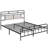 Elleise Metal Open-Frame Bed with Upholstered Headboard-1668602912