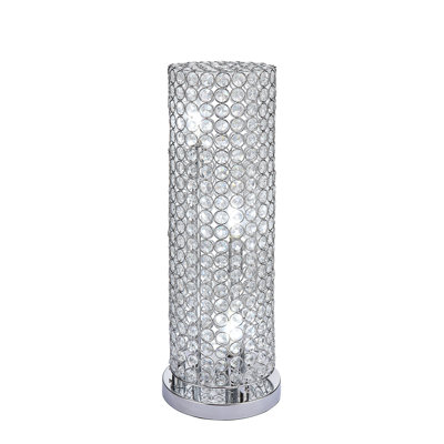 Lampe de table en cristal Kinya
