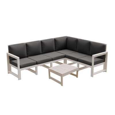 Jaquala 6 - Person Seating Group with Cushions