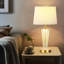 Lampe de table USB en métal Marietha