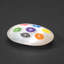 Genuine Selenite Palm Stone With 7 Chakra