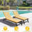 2PCS Set Outdoor Lounge Chair Cushion-1649850044