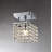 Dejong Crystal Semi Flush Mount