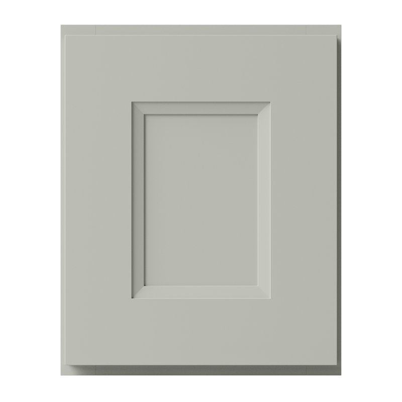 Armoire de cuisine en bois massif prête à assembler, H 15 po x l 12 po x P 12 po, Double shaker Laguna Grey