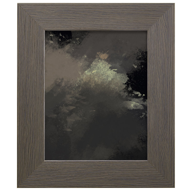 Cadre photo simple Meeka, 12" x 18", Marron, Acrylique