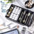 Flatware & Utensil Storage, Durable Silverware Storage Box With Padded Dividers, 5 Compartment Flatware Storage Case, Silverware Case With Handles And Removable Lid - Protects And Organizes Cutlery