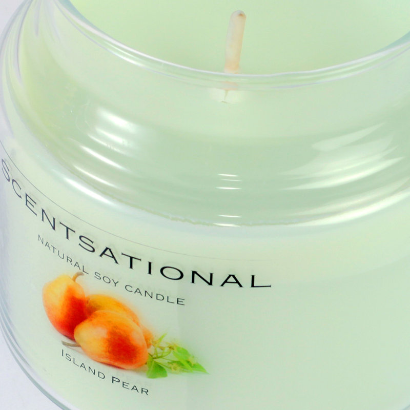 Bougie au soja naturel