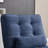 Corduroy Accent Chair with Adjustable Backrest,Reclining Chair For Reading Room,Living Room,Apartment, Office-Navy-1216857749
