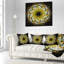  Coussin abstrait fleur fractale-29604188-29604185