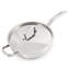 Batterie de cuisine en acier inoxydable 18/10 avec couvercles en acier inoxydable BergHOFF Belly Shape