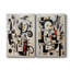 ABSTRACT Series CCCCLXVII - Toile tendue avec châssis de qualité supérieure - Prêt à être accroché