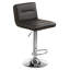 Tricia Swivel Upholstered Adjustable Height Bar Stool-2032517865