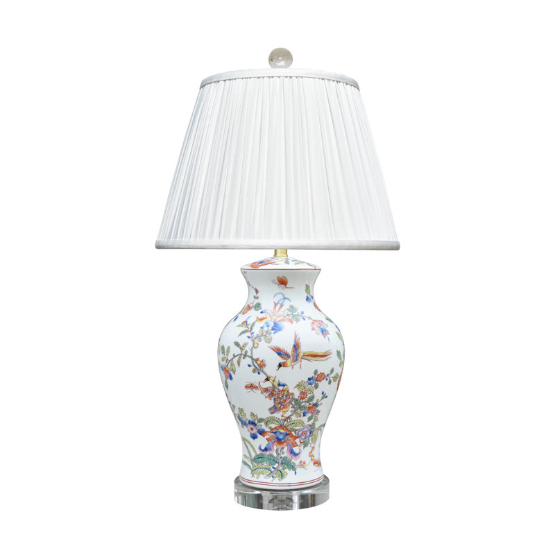 PORCELAINPHOENIX VASE LAMP