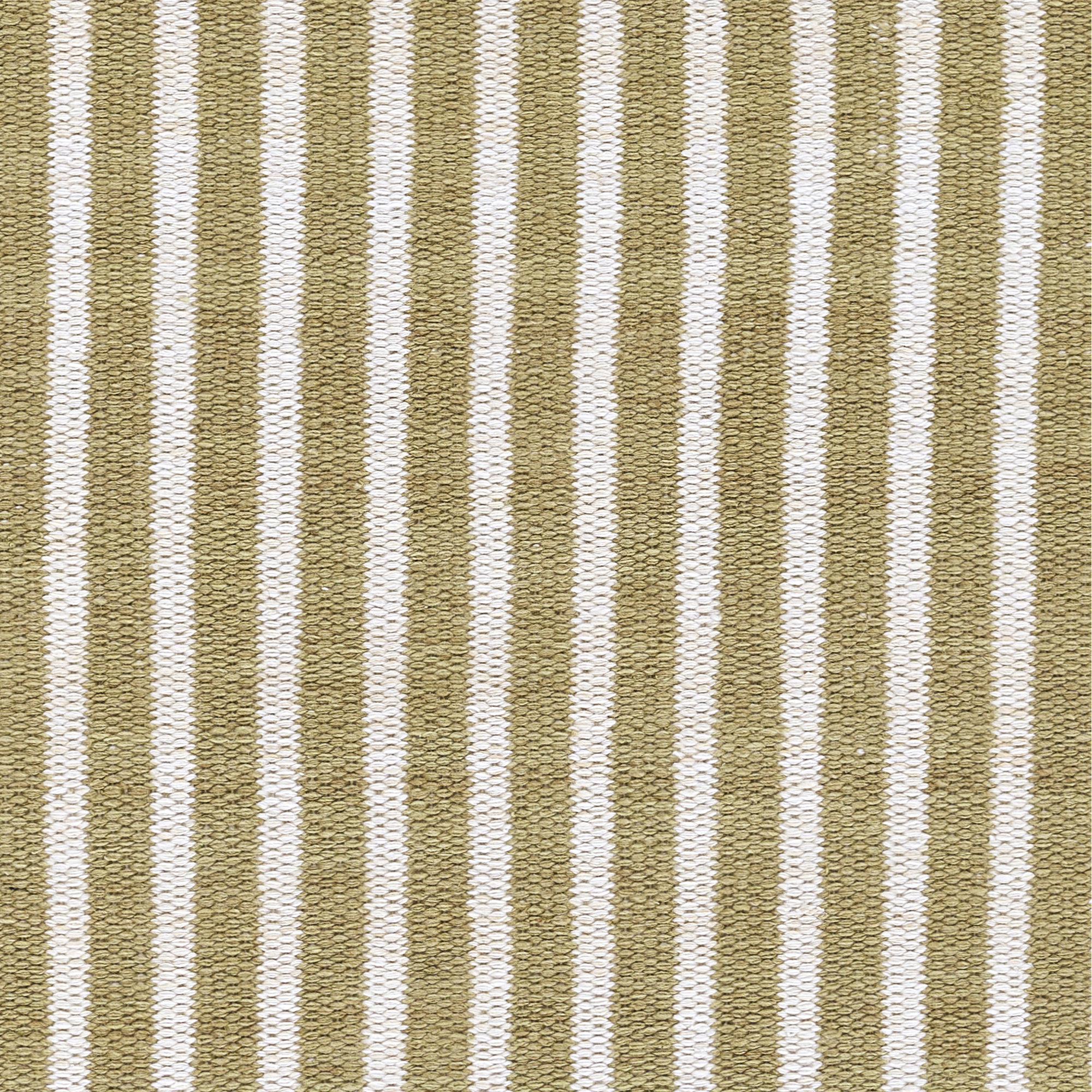 Acerra Hand Woven PET Striped Green Indoor Outdoor Rug, Runner 2'3" x 8'