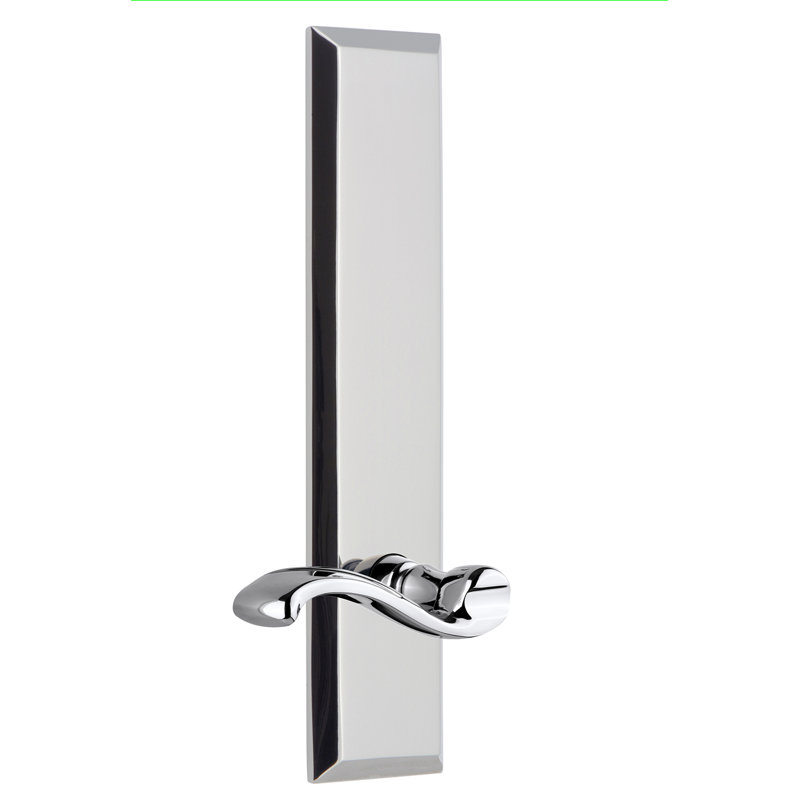 Grand Grand Passage de la Cinquième Avenue avec levier Portofino, 2 3/8 po, Chrome brillant, Gaucher