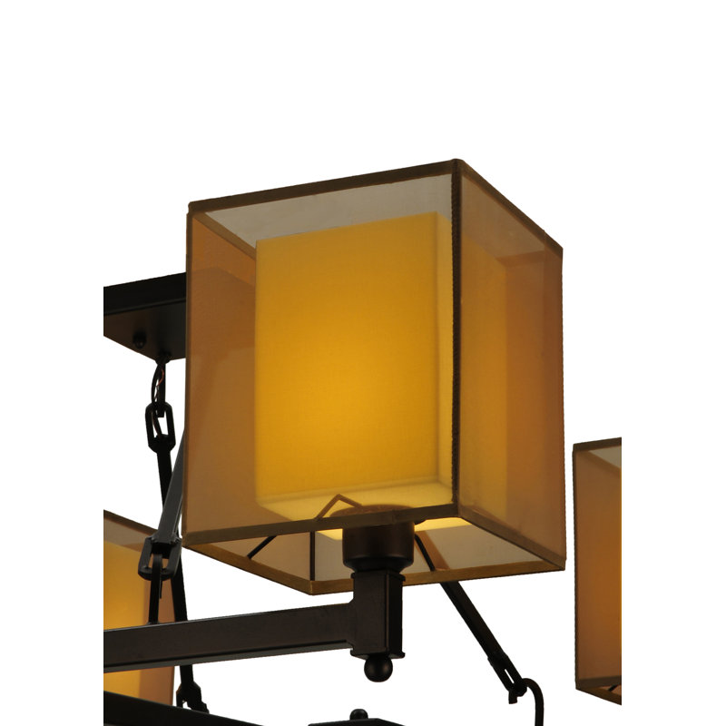 4 - Light Semi Flush Mount