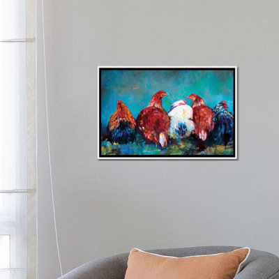 Hen Hen Friends par Sue Gardner - reproduction d'art