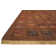 Metropolitan Flatweave Wool Area Rug in Brown