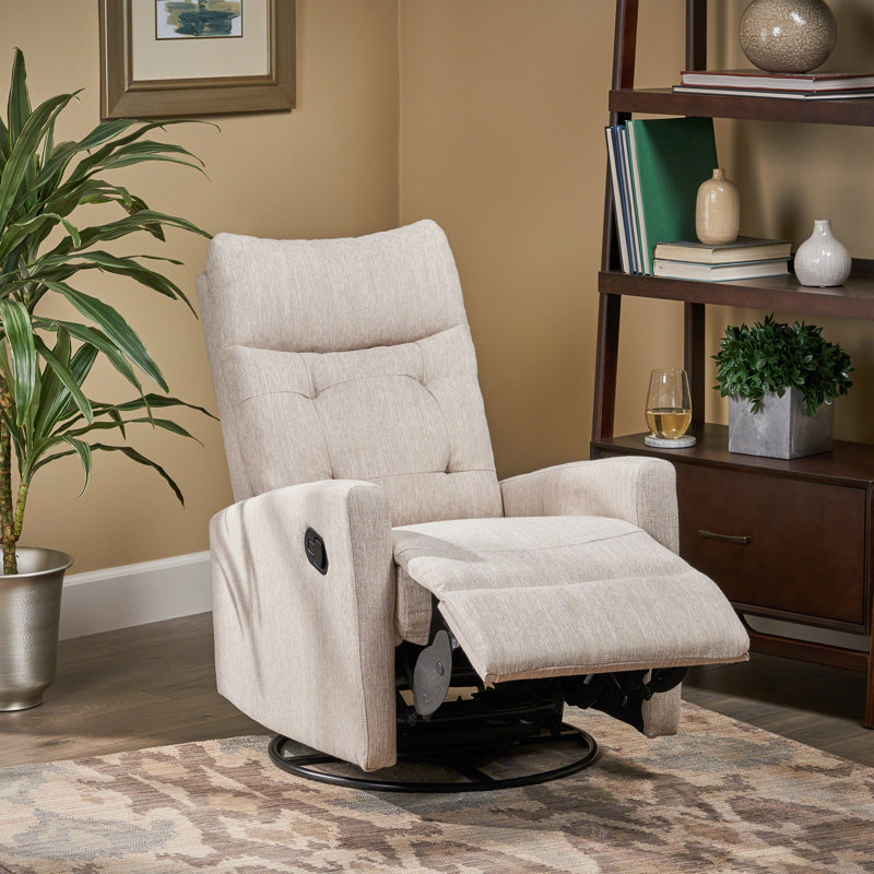 Fauteuil inclinable et pivotant, Beige