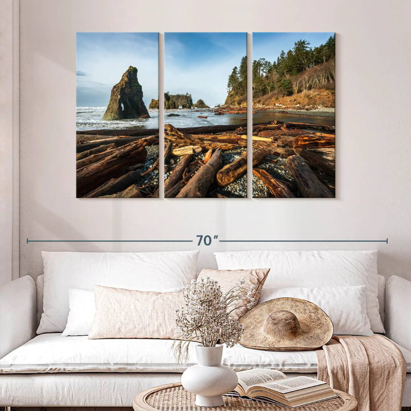 Bois flottant Alvord Ruby Beach, H 32 po x l 50 po